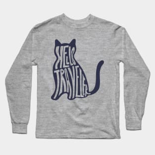 Hello Traveler Cat Long Sleeve T-Shirt